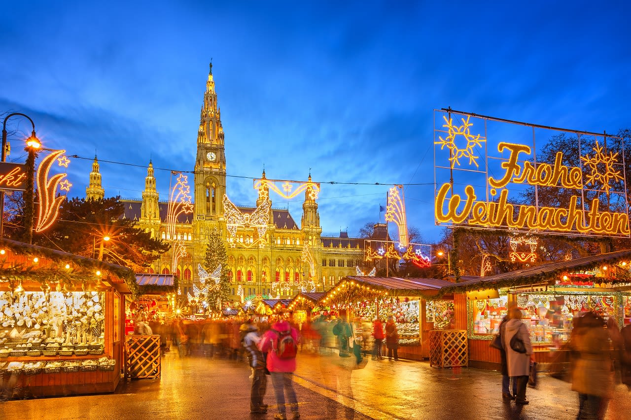 Kerst in Wenen. Foto: AdobeStock / sborisov