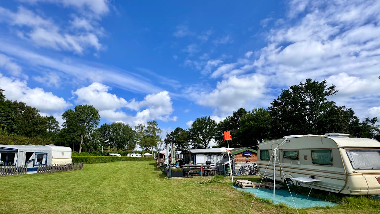Het wordt dit weekend minder warm, maar wel aangenaam weer om te kamperen! Foto: Jolanda Bakker