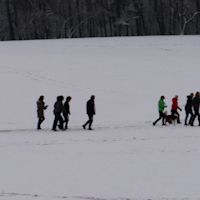 2026 begint met sneeuwbuien