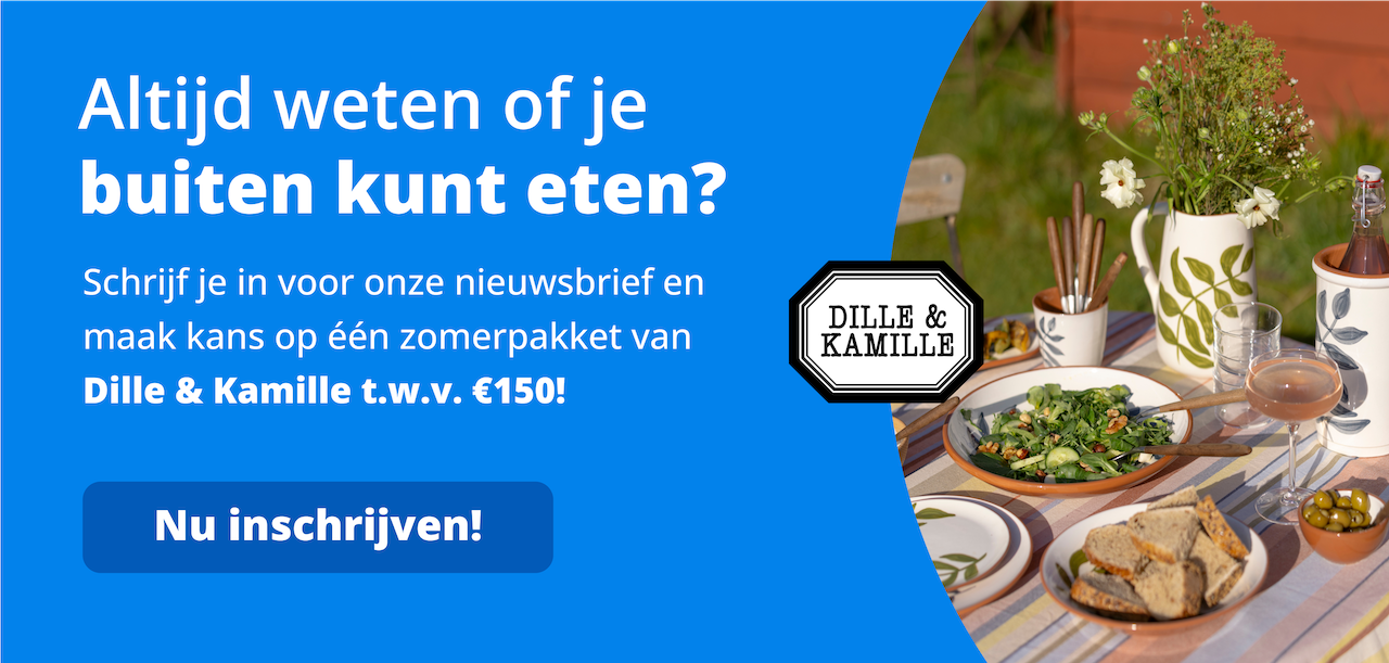 Weeronline Nieuwsbrief Winactie Dille & Kamille