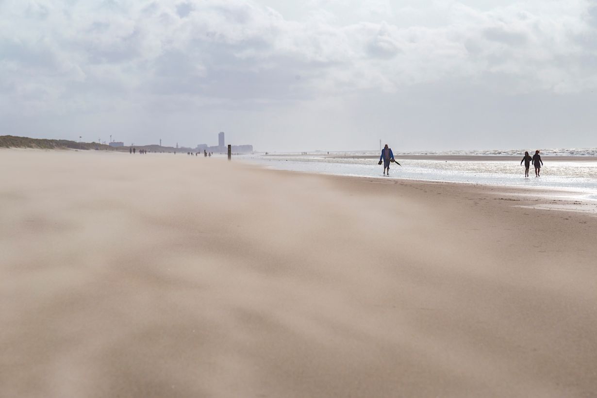 Storm aan de Vlaamse kust. Foto: Adobe Stock / beketoff