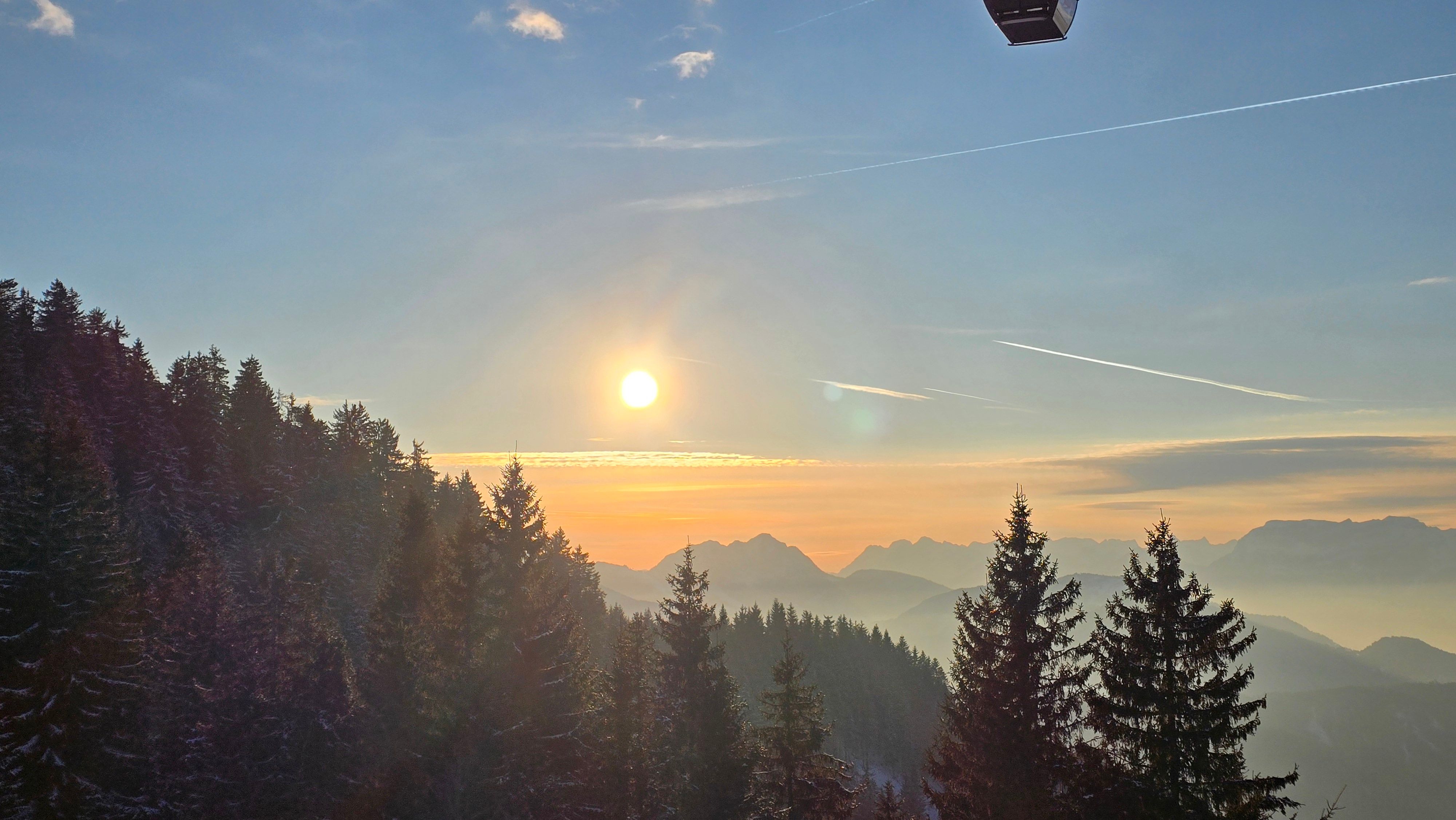 Zonnig winterweer op de Hohe Salve (foto: Eric Kromhout)