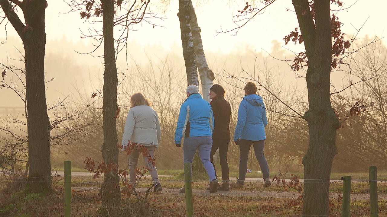 Wandelen in de winter. Foto: Ben Saanen