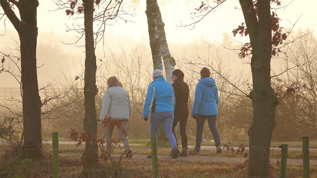 Wandelen in de winter. Foto: Ben Saanen