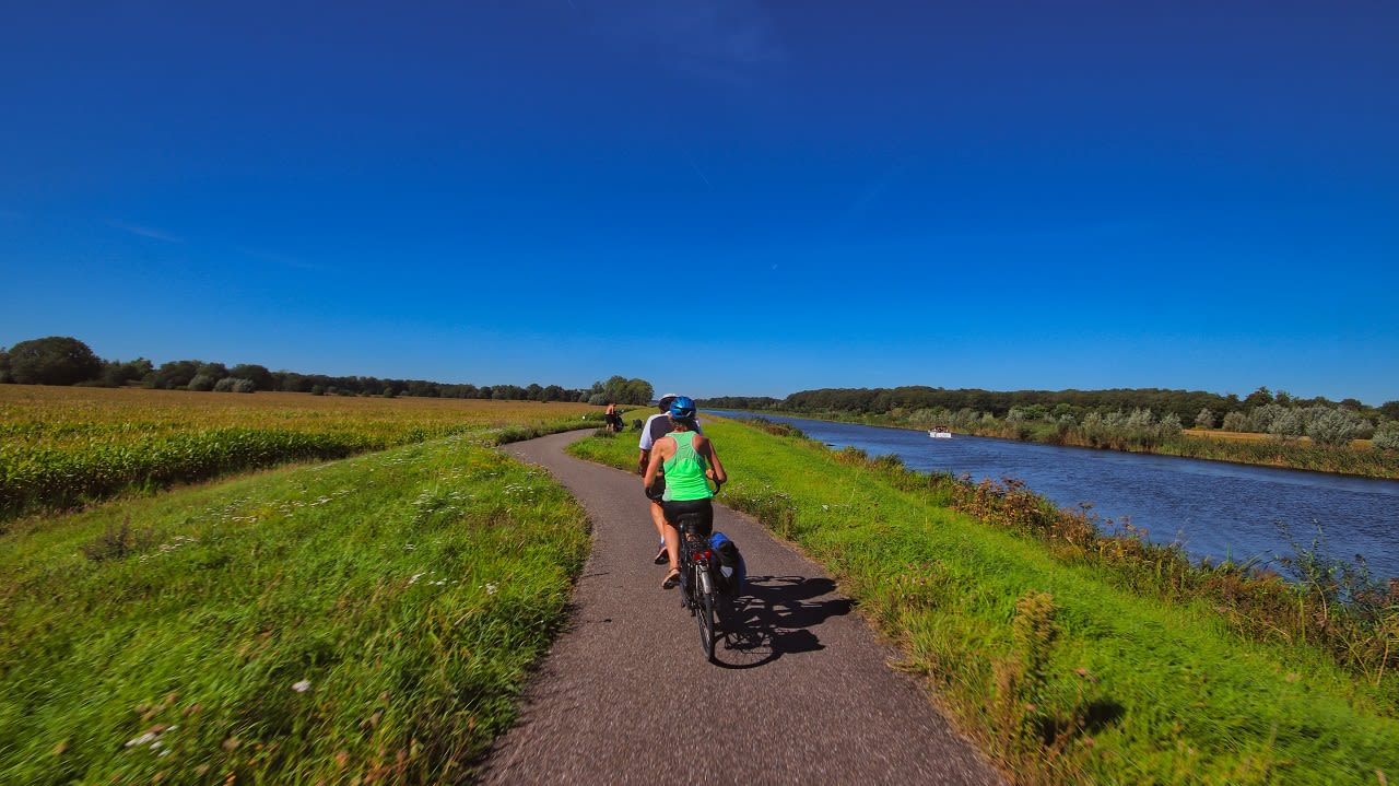 Fraai zomerweer! Foto: Hans van Loenen