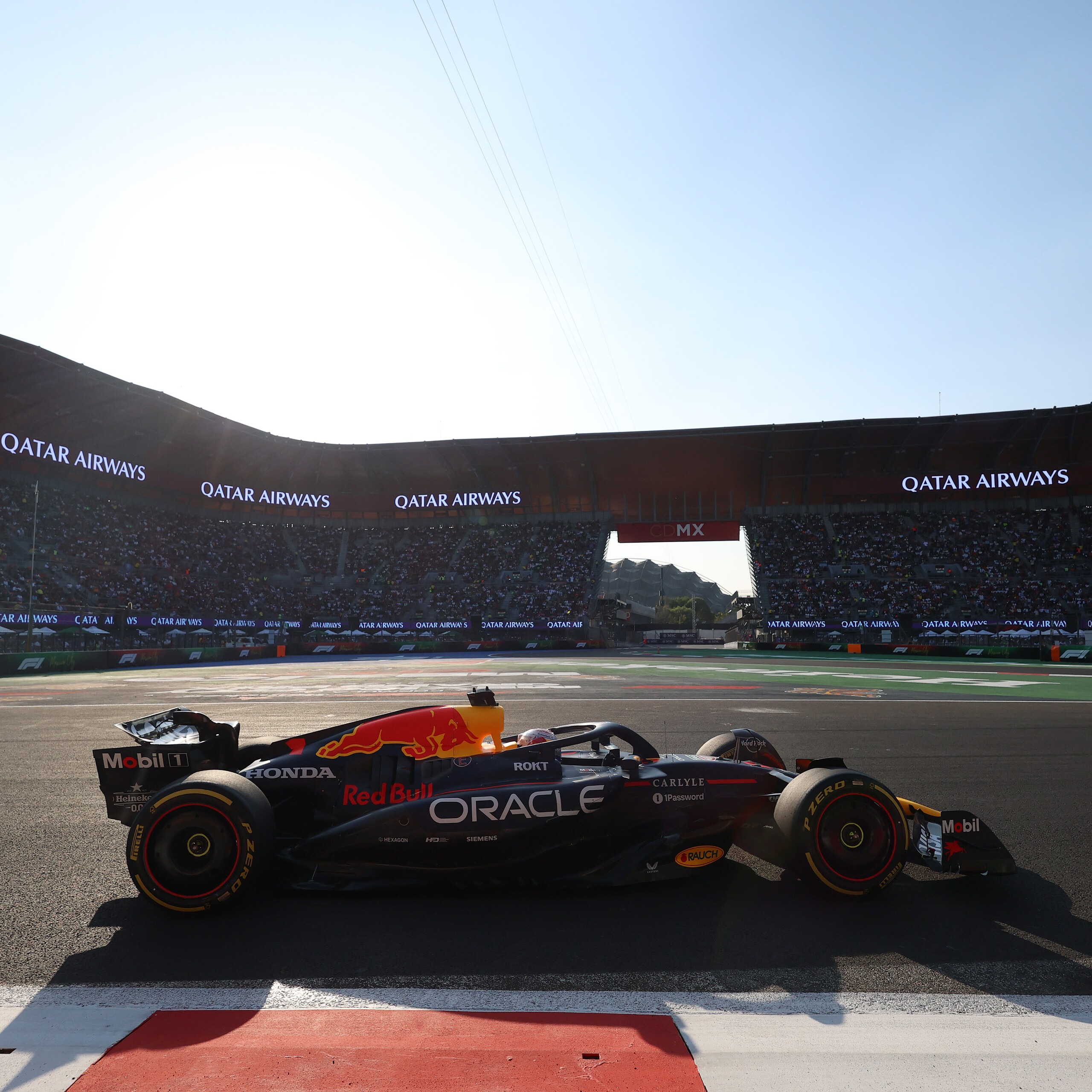 Max Verstappen in Mexico-stad. Foto: Steven Tee/LAT images/Red Bull Content Pool