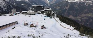 Wintersportbeelden Alpen: veel zon en droog