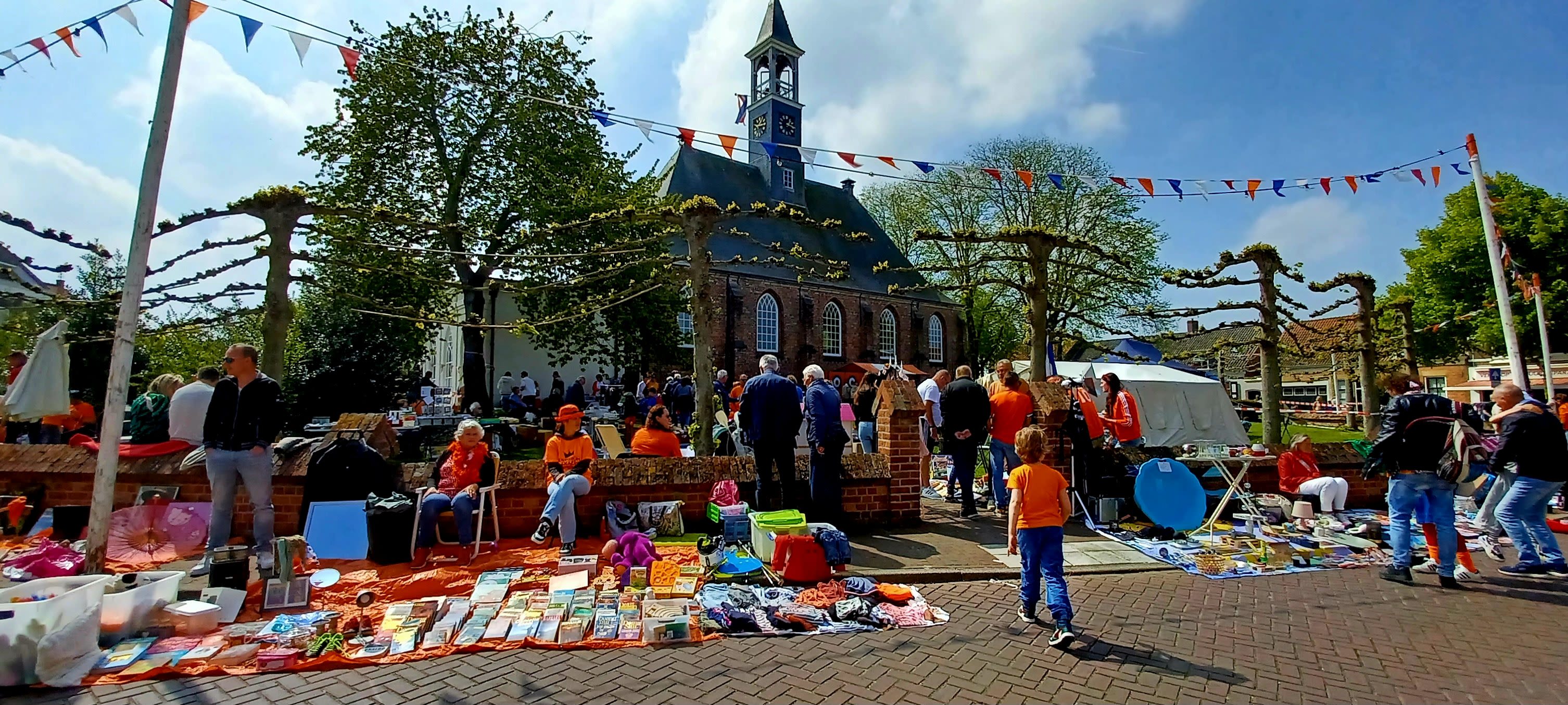 Flink wat zon met Koningsdag. Foto: Anne-Marie van Iersel