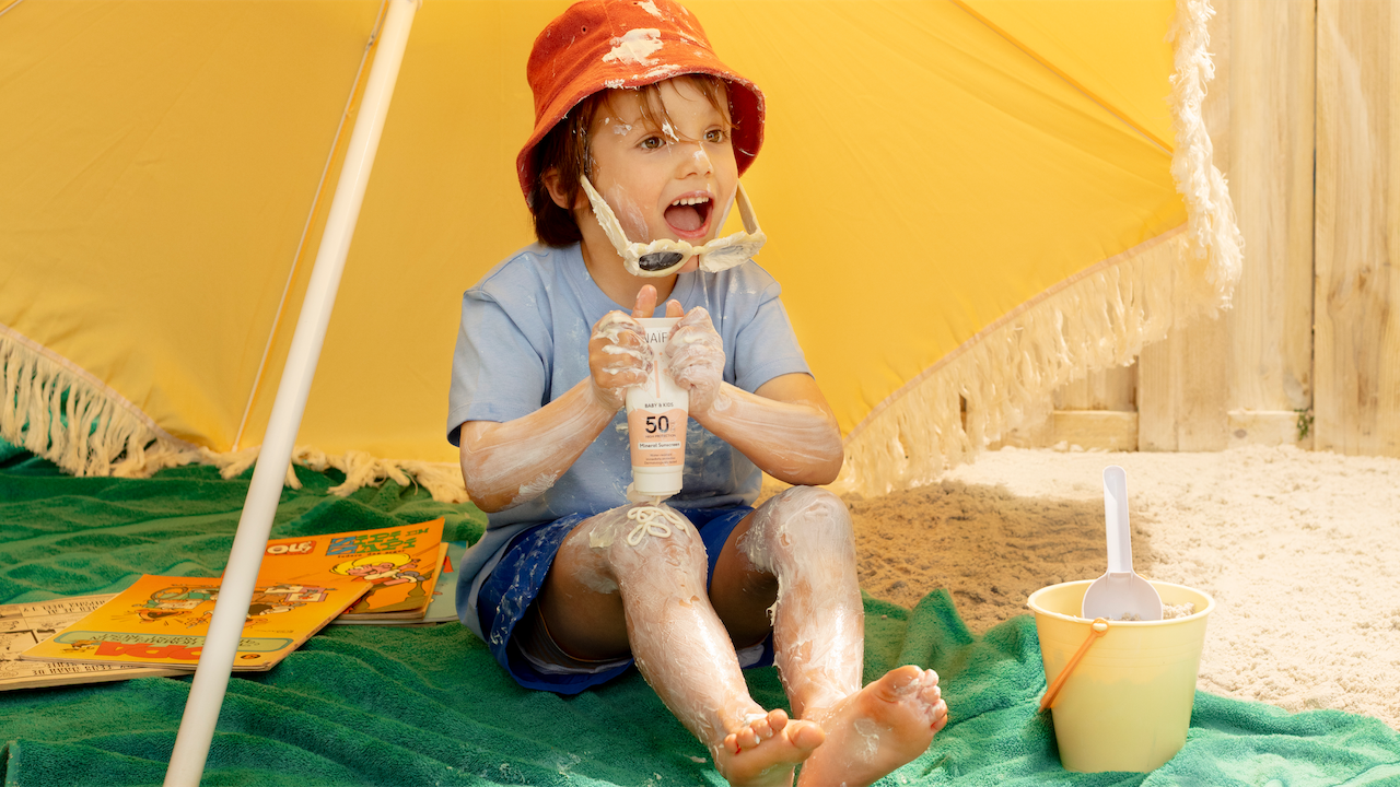 Insmeren is voor kinderen extra belangrijk. Foto: Naïf.