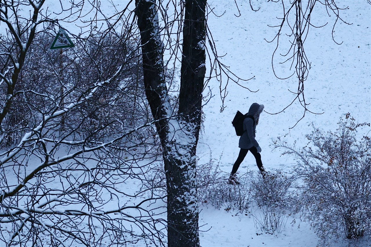 Winter in Berlijn. Foto: ANP / EPA / Filip Singer