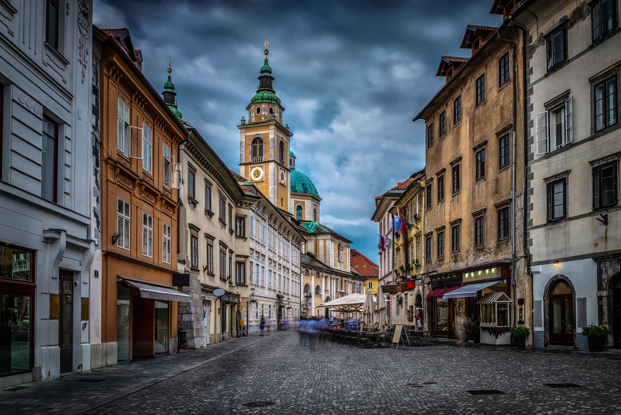 Regen Slovenië - Ljubljana - Zomervakantie Europa