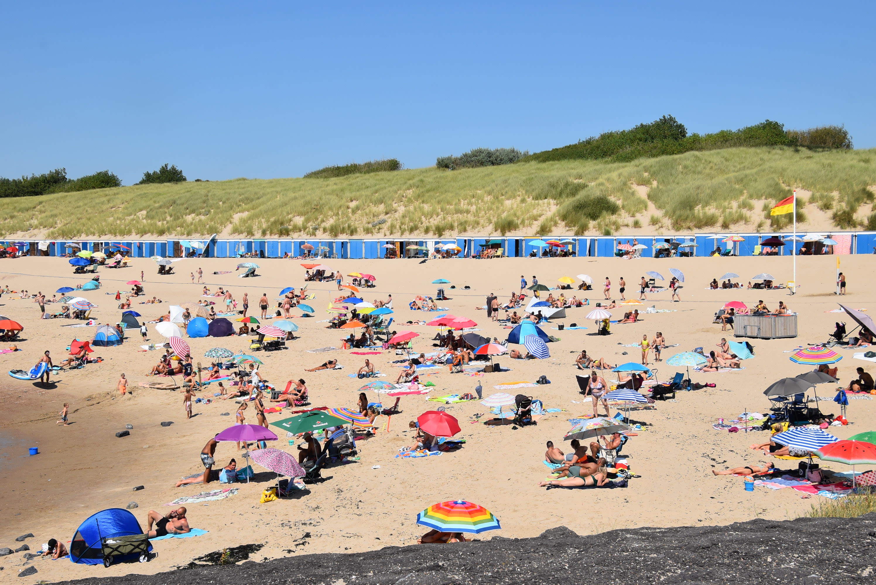 Wellicht kunnen we eind mei weleens weer een keer op het strand vertoeven. Foto: Anne-Marie van Iersel