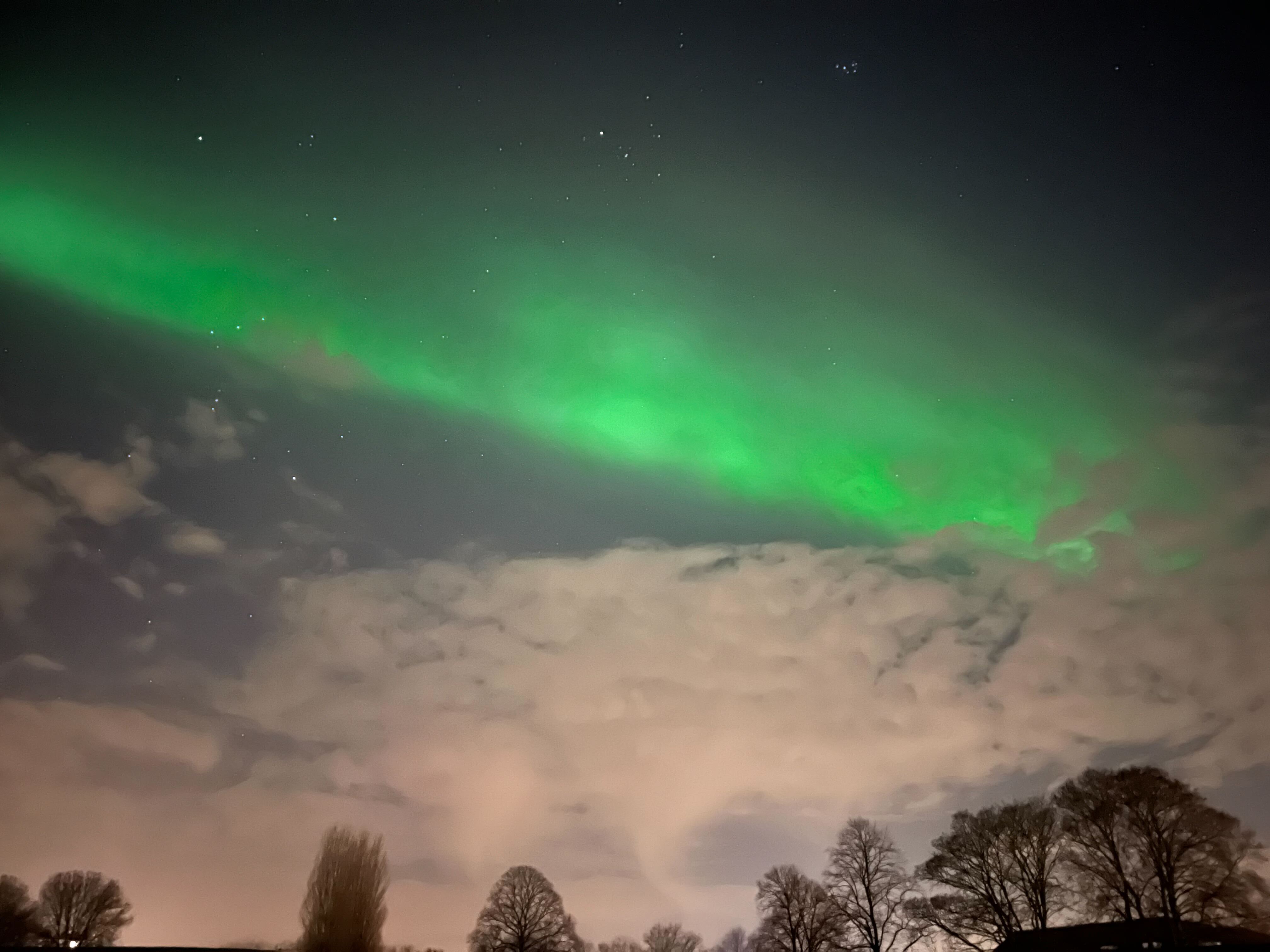 Noorderlicht vanuit Den Bosch. Foto: Jeroen de Wildt.