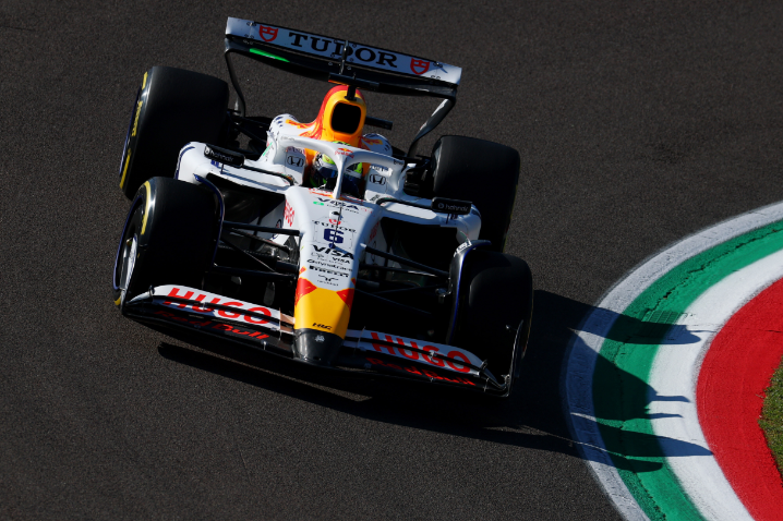 F1 Grand Prix of Emilia-Romagna. Foto via redpullcontentpool.com / Isack Hadjar /Getty Images
