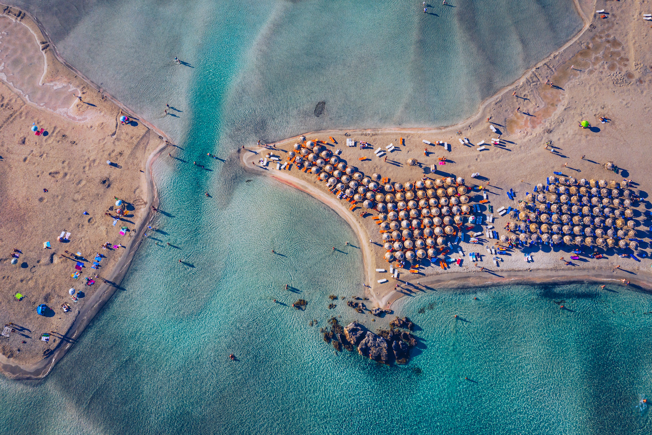 Elafonisi beach Kreta. Bron: AdobeStock / Daliu.