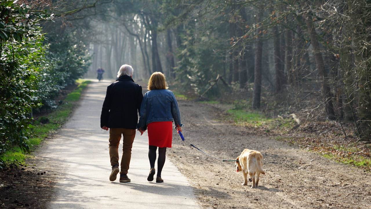 Wandelen in de lente. Foto: Toon Boons. 