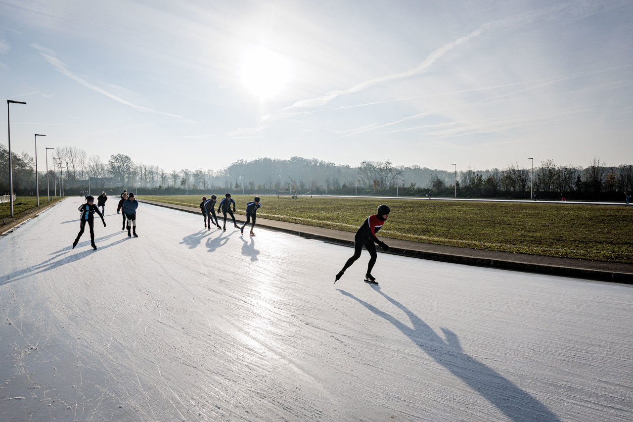 Schaatsbanen open op koude eerste kerstdag!