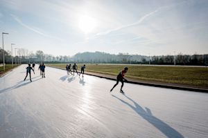 Schaatsbanen open op koude eerste kerstdag!