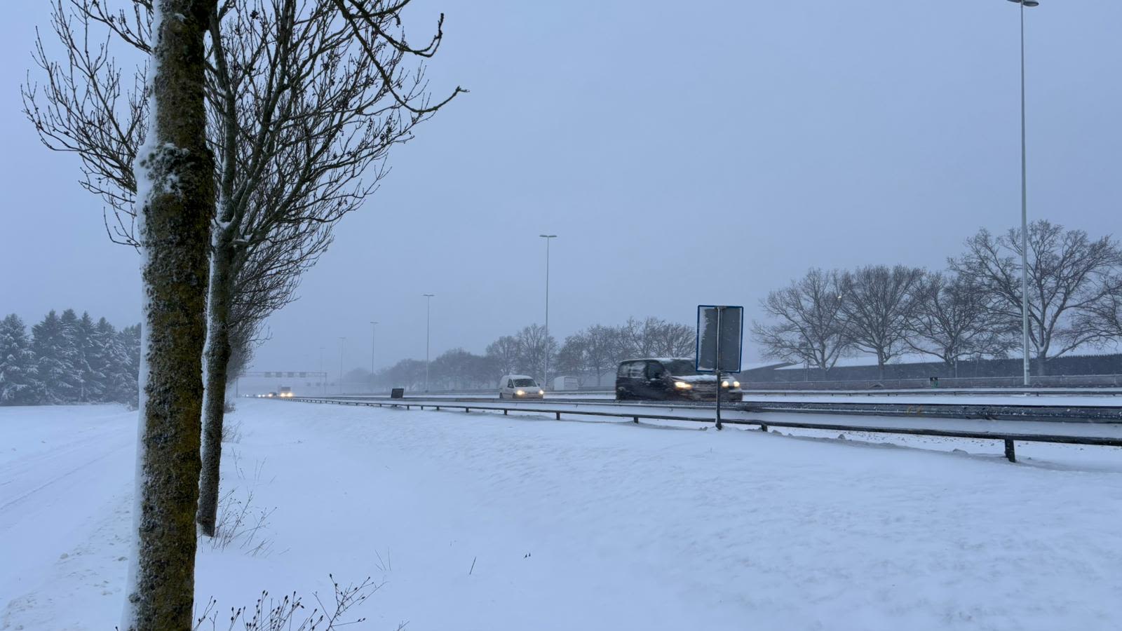 Drukte op de wegen valt mee. Foto: Jaco van Wezel