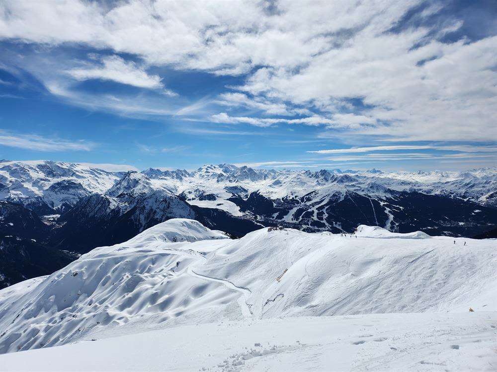 La Plagne afgelopen week. Foto: Vincent van Vuure