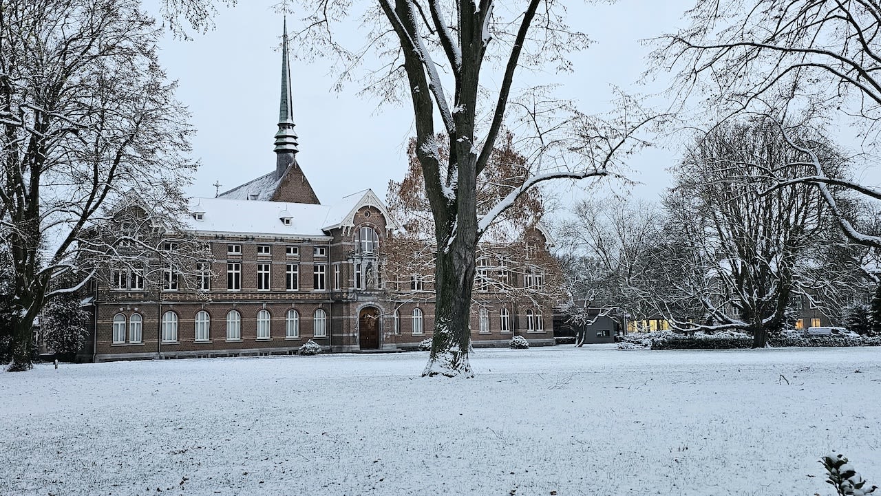 Sneeuw in Venray (Limburg). Foto: Rob Beckers.