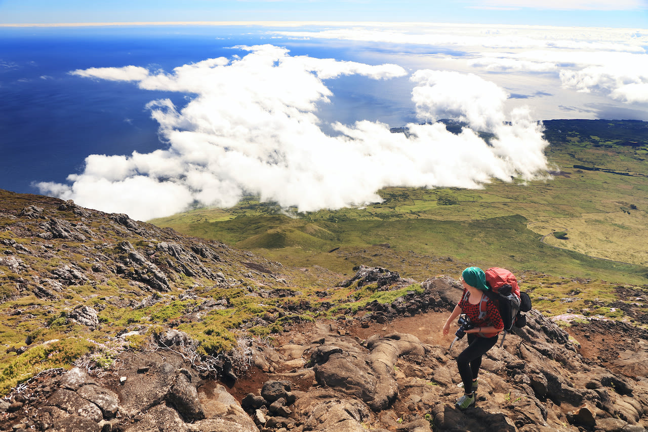 Pico vulkaan op de Azoren. Foto: Adobe Stock / Rechitan Sorin.