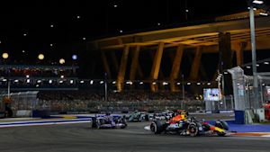 GP-weekend Singapore: grote kans op onweersbuien