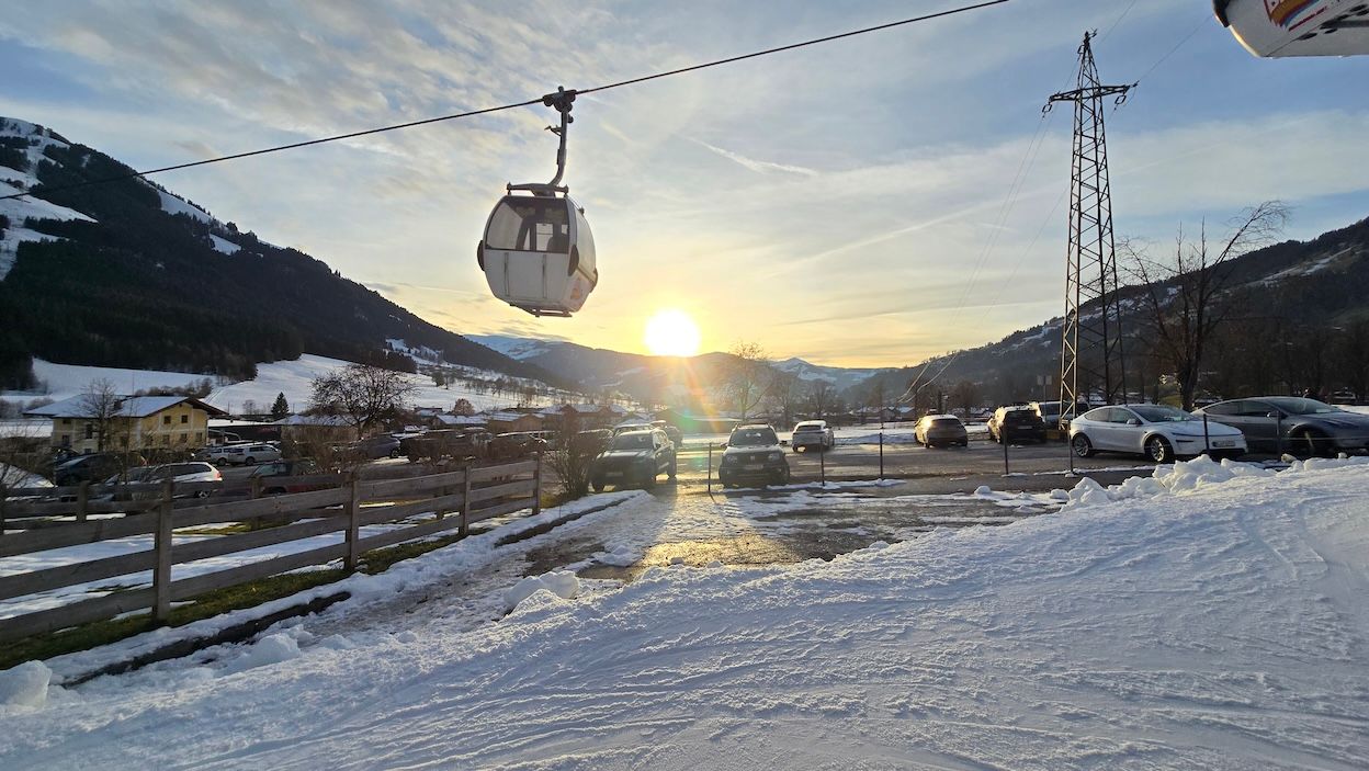 Kleine gondel in Oostenrijk. Foto: Eric Kromhout
