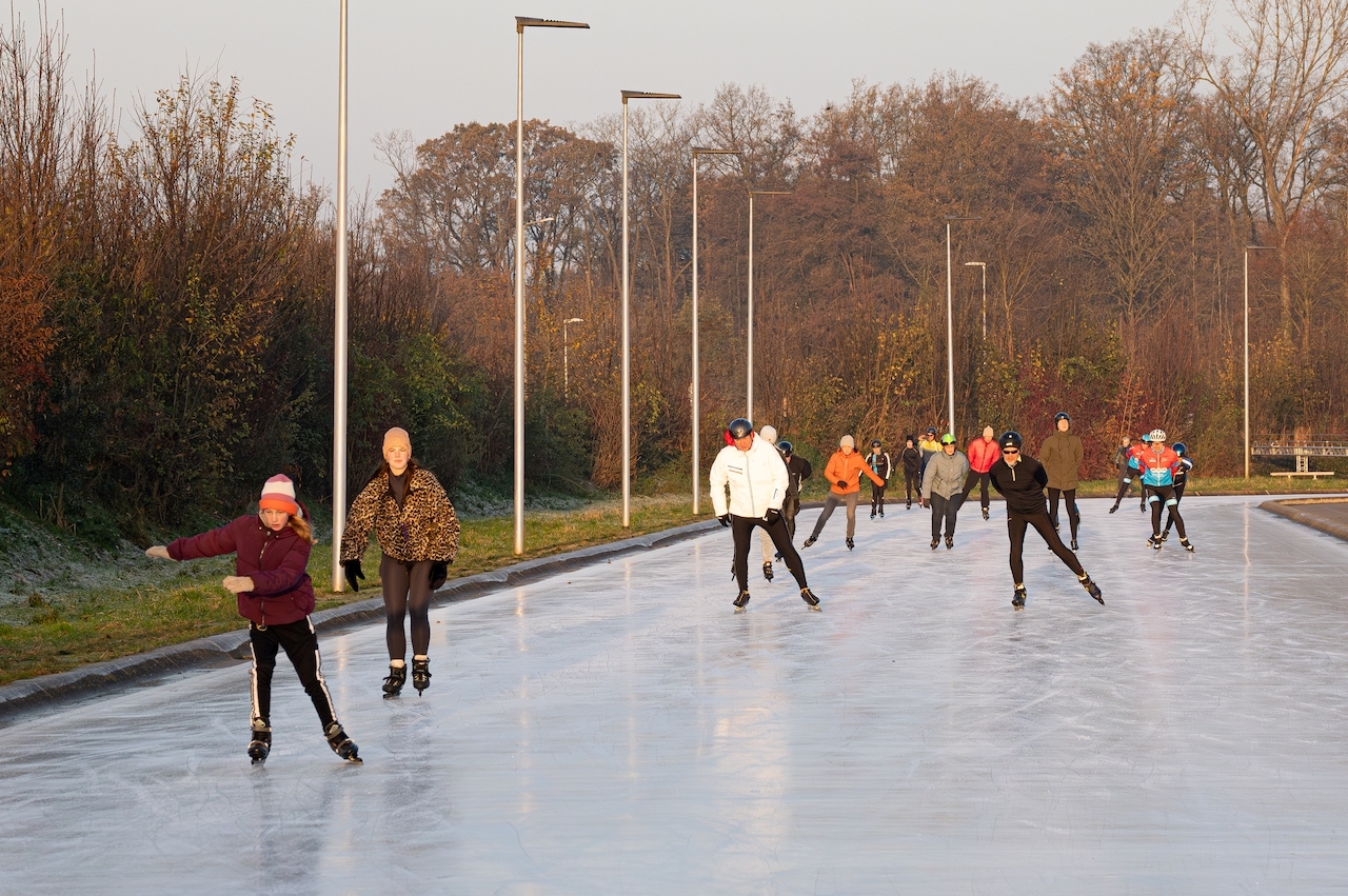 Kans op schaatspret tijdens kerst
