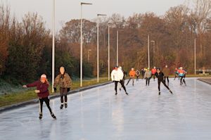 Kans op schaatspret tijdens kerst
