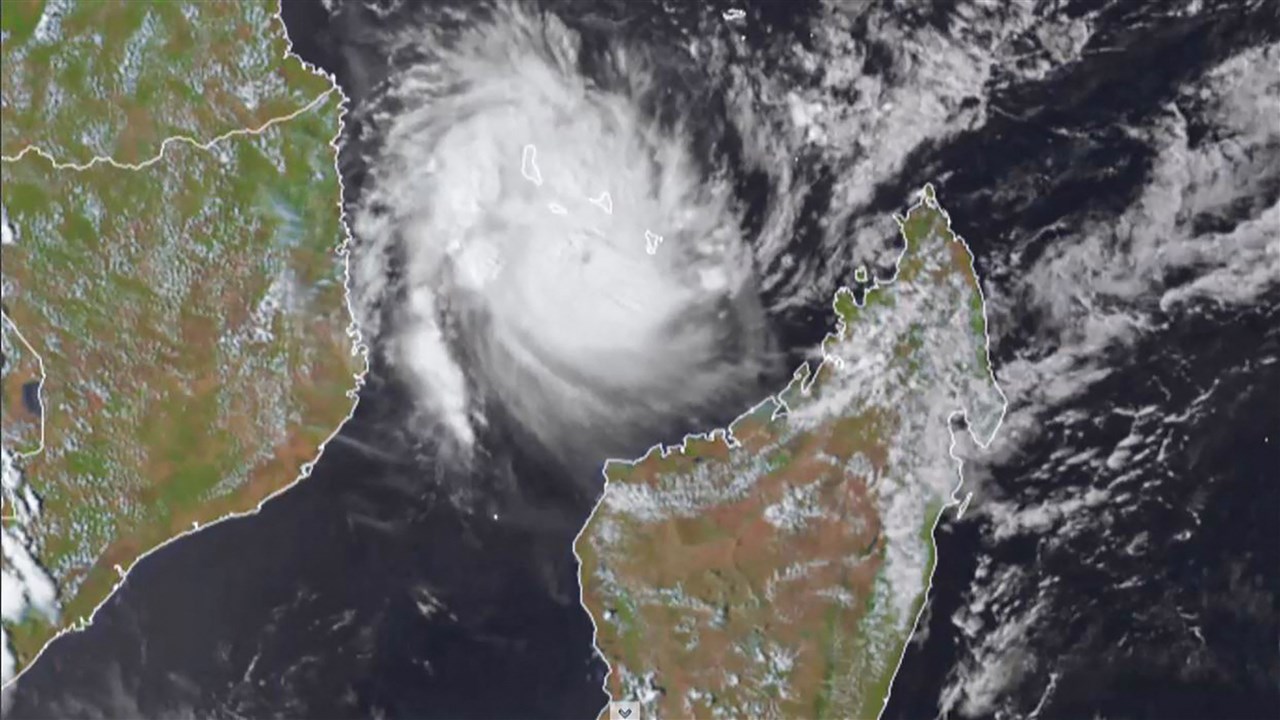 Cycloon Chido. Foto: ANP / AFP / Handout / Cooperative Institute for Research in the Atmosphere (CIRA)