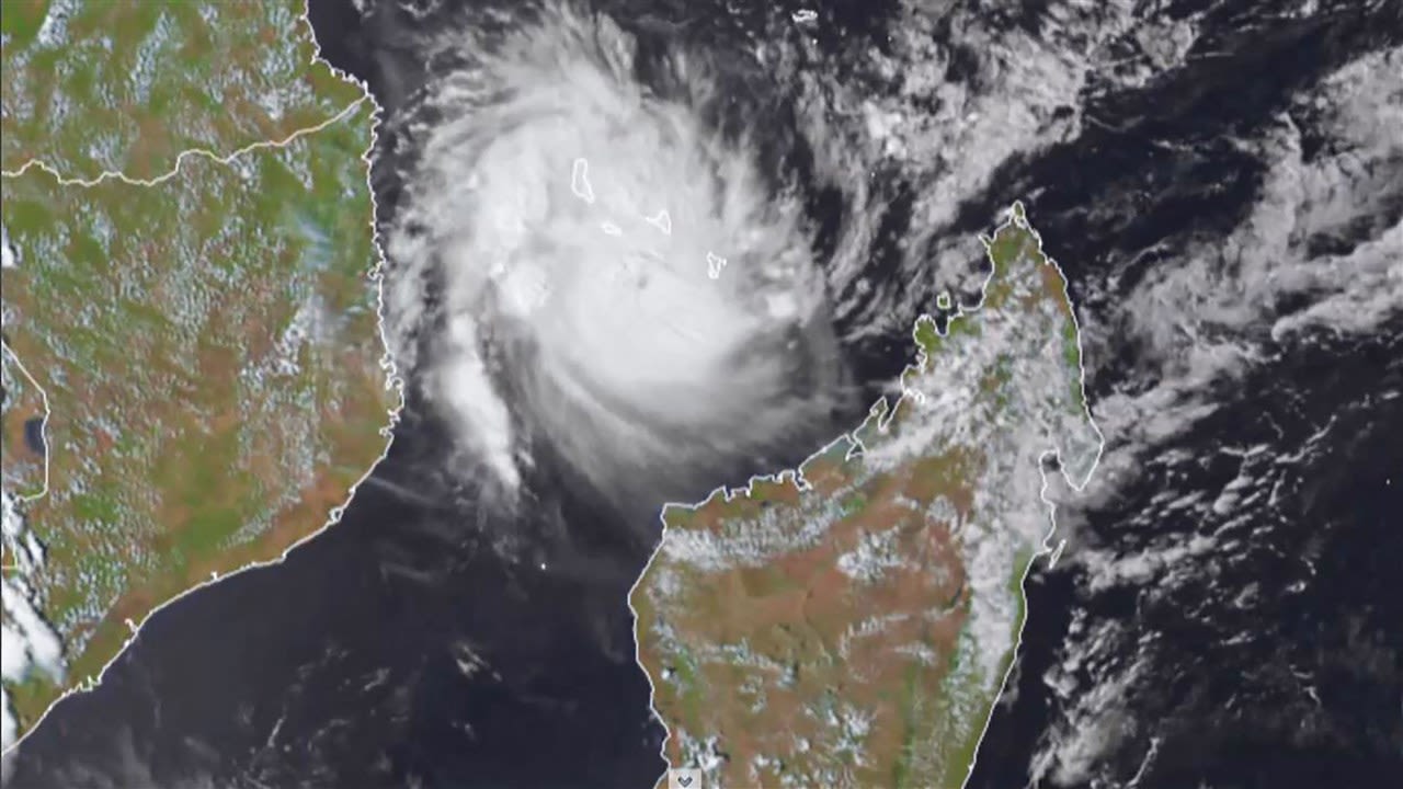 Cycloon Chido. Foto: ANP / AFP / Handout / Cooperative Institute for Research in the Atmosphere (CIRA)