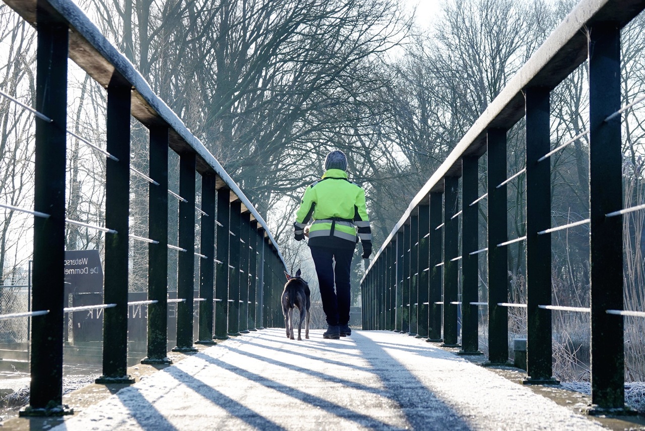 Het was een koude januarimaand. Foto: Marlies Veugelers