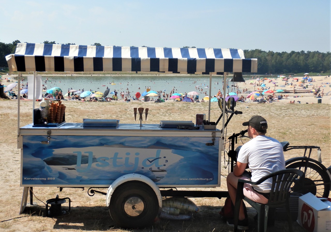 zomer, ijsje, strand
Foto: Paul Hermans