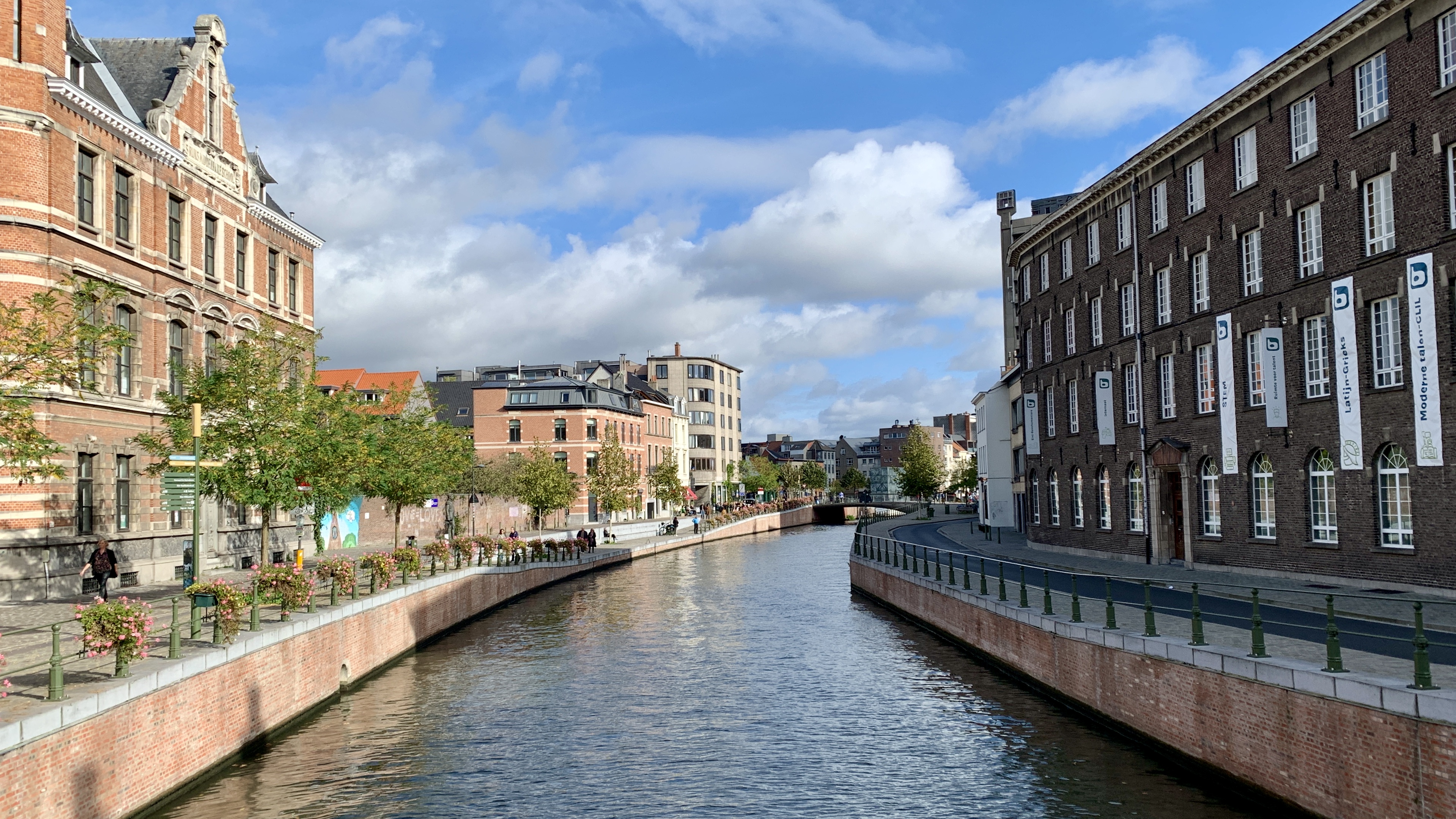 Zonnige perioden in Gent. Foto: Yannick Damen