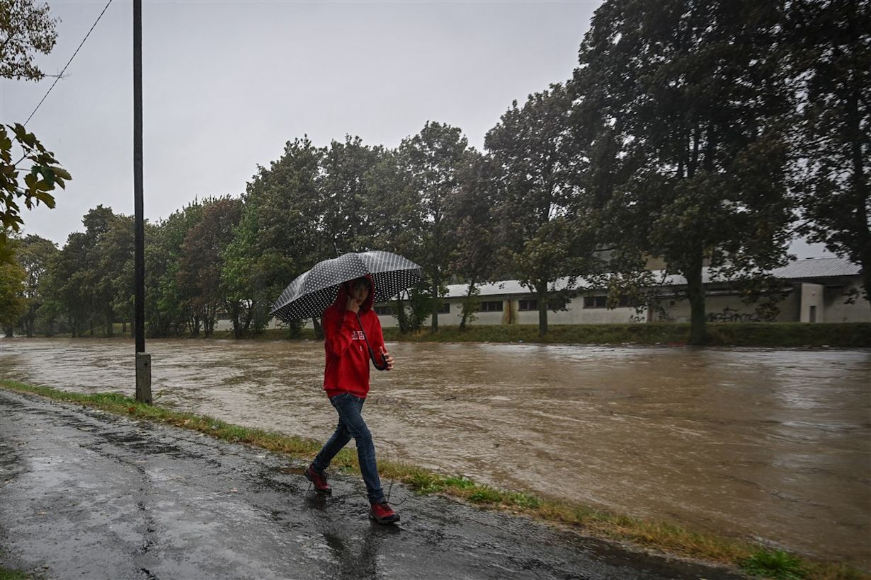 Overstromingen in Centraal-Europa. Foto: Michal Cizek / AFP