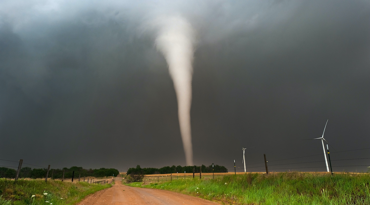 Kans op tornado-uitbraak in de VS