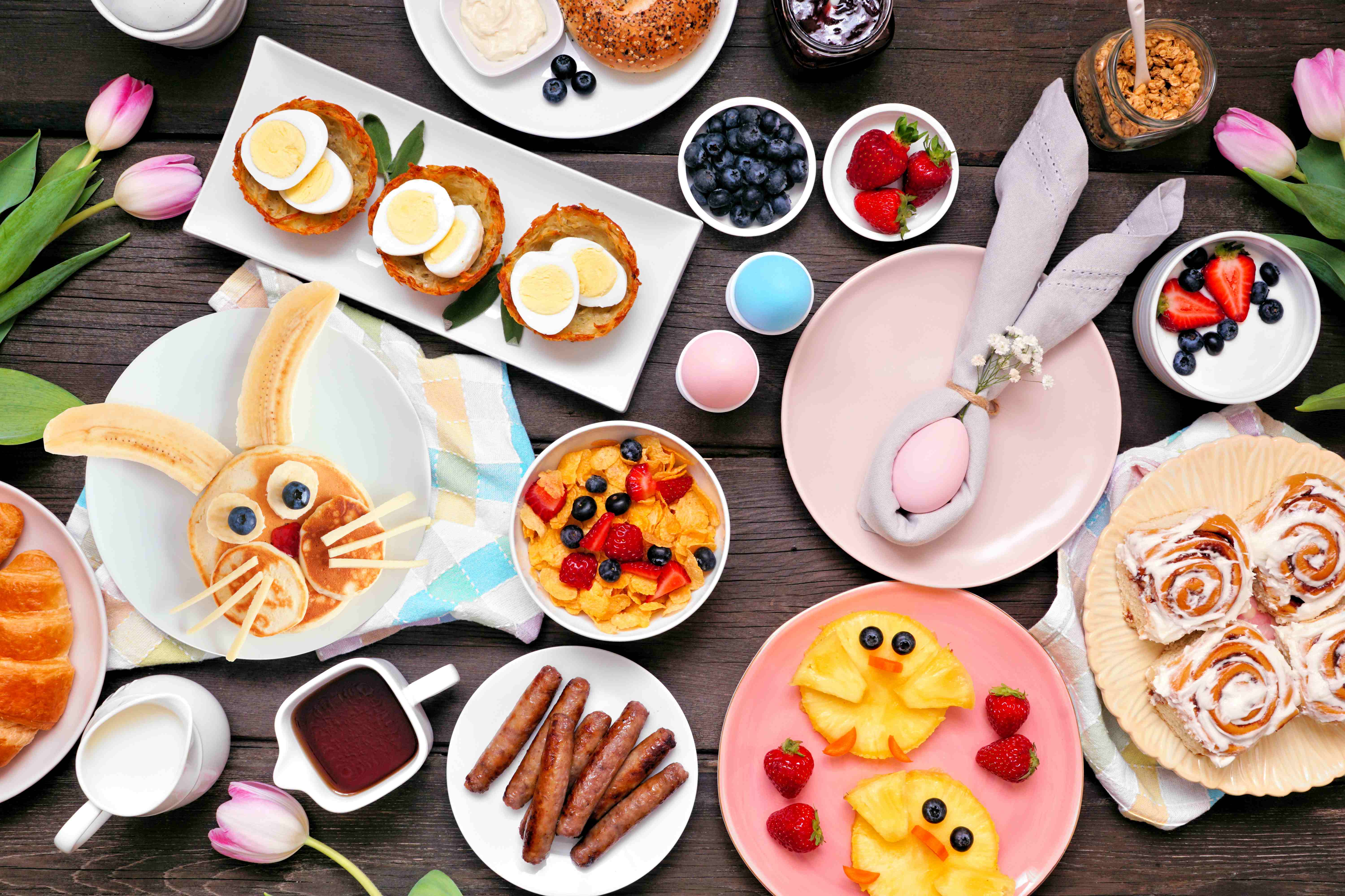 Paasbrunch. Fot: Jenifoto/Adobe Stock