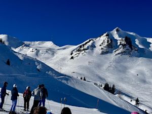 Wintersport: goede pistes in Winterberg, Alpen regionaal sneeuw