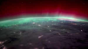 Fraaie beelden van het noorderlicht