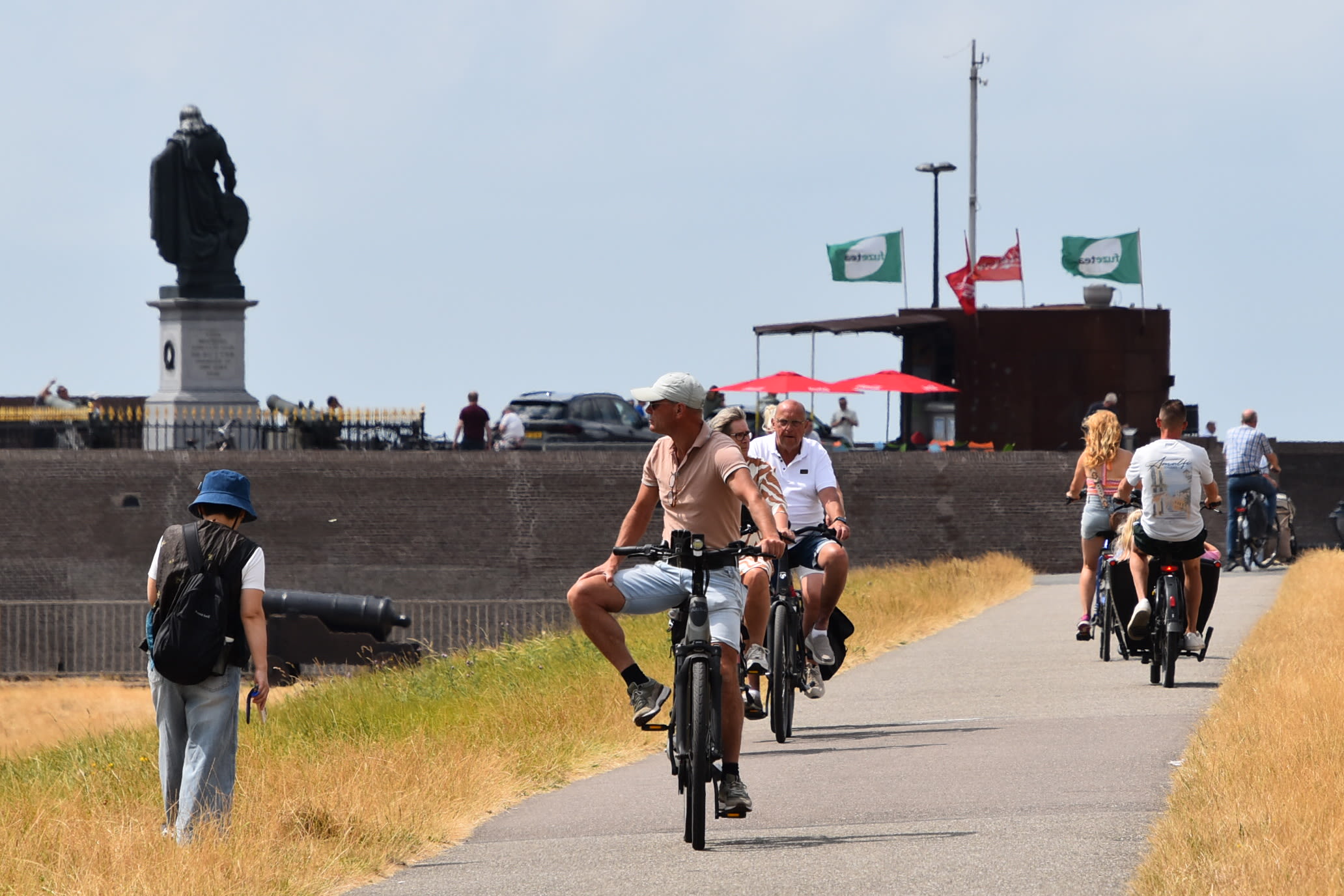Zondag wordt het heerlijk fietsweer: Foto: Anne-Marie van Iersel