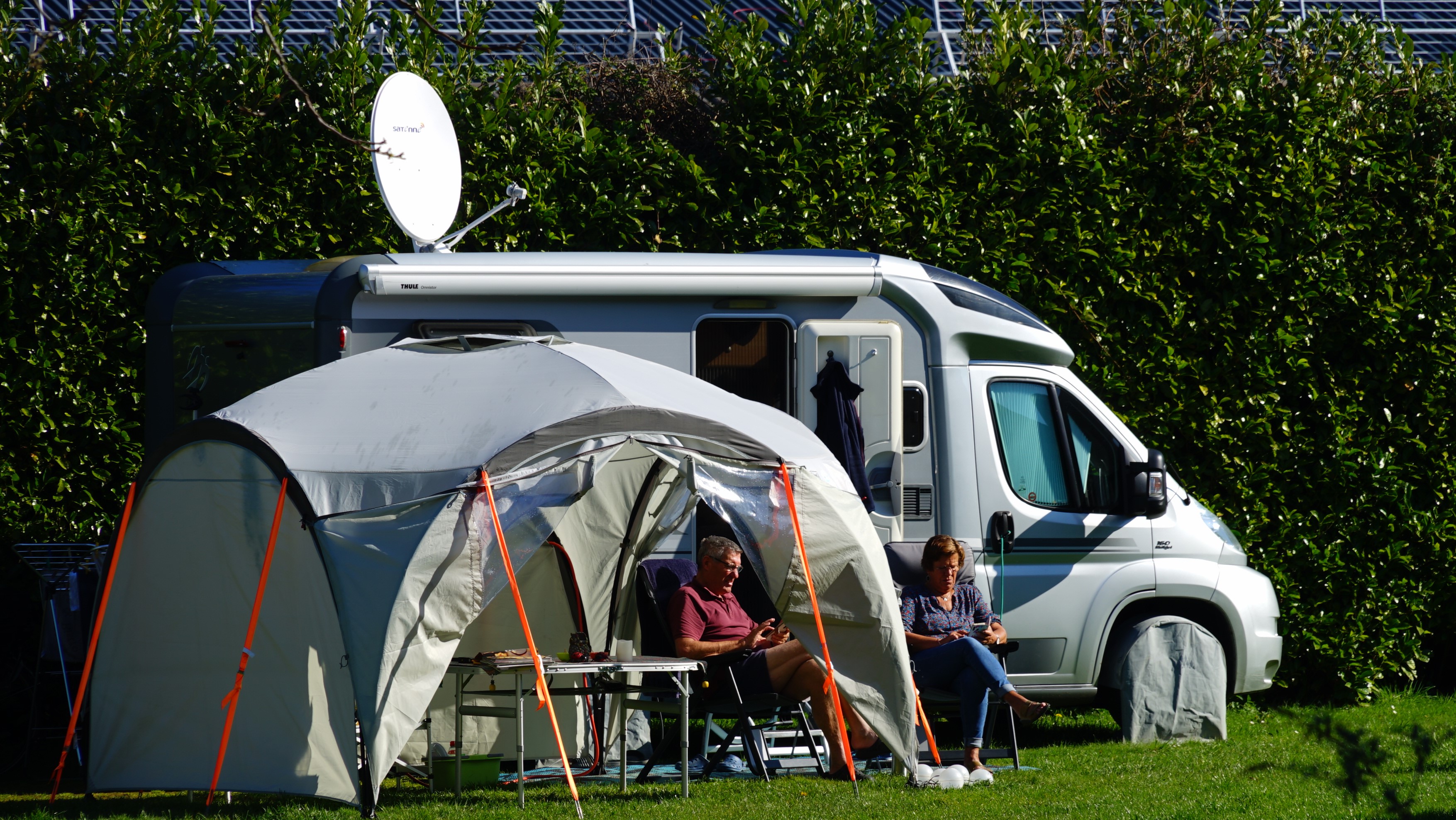 Kamperen in april. Foto: Toon Boons