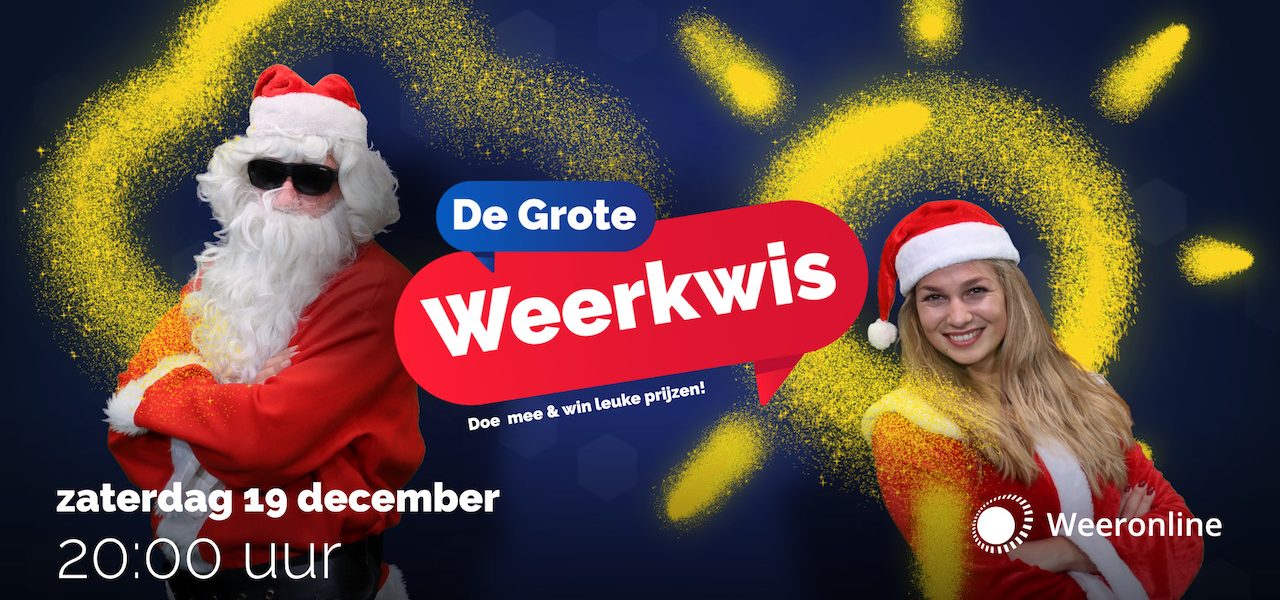 Win leuke prijzen met de Grote Weerkwis!