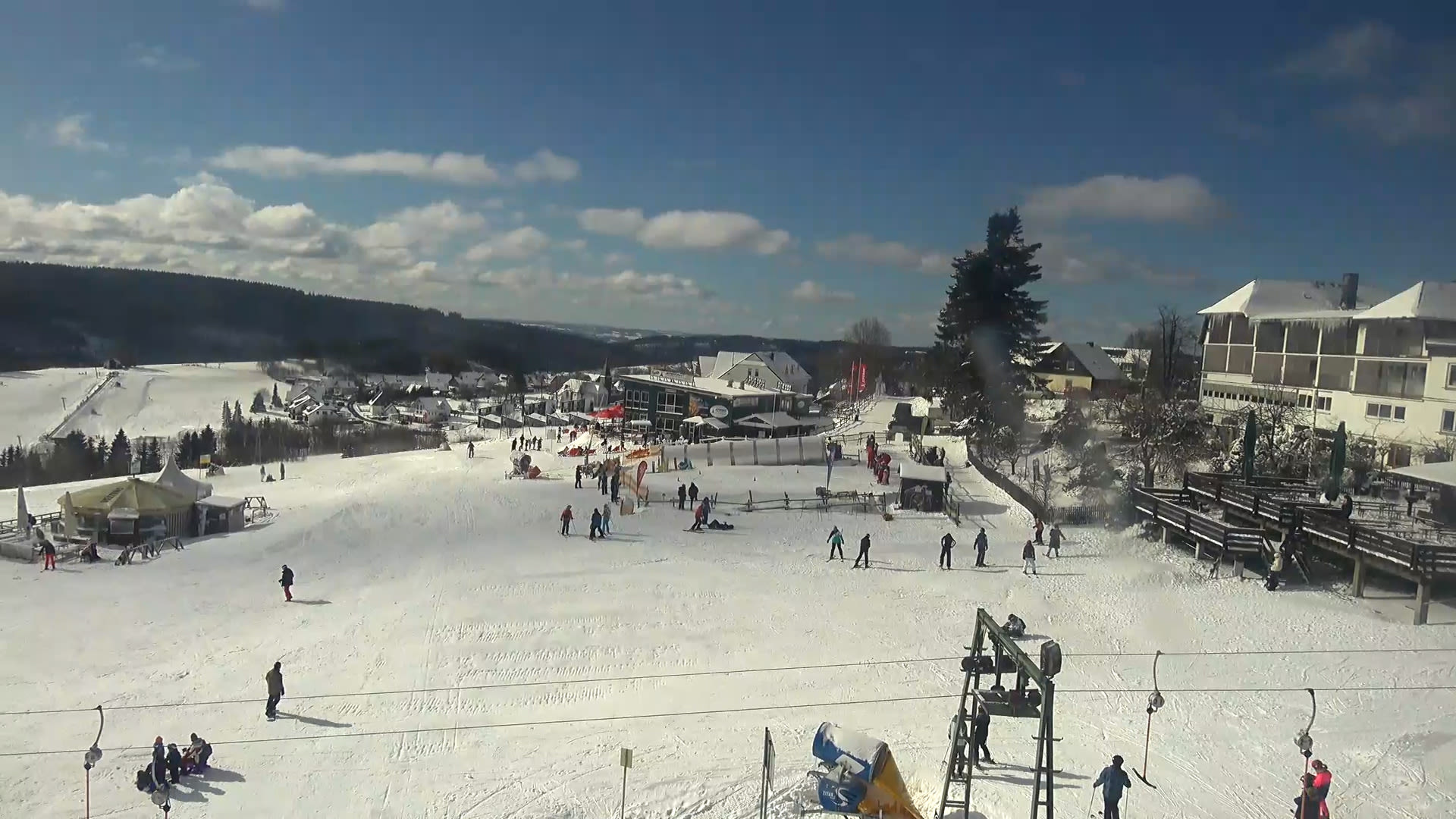 Neuastenberg in Winterberg op maandagochtend. Beeld: Feratel