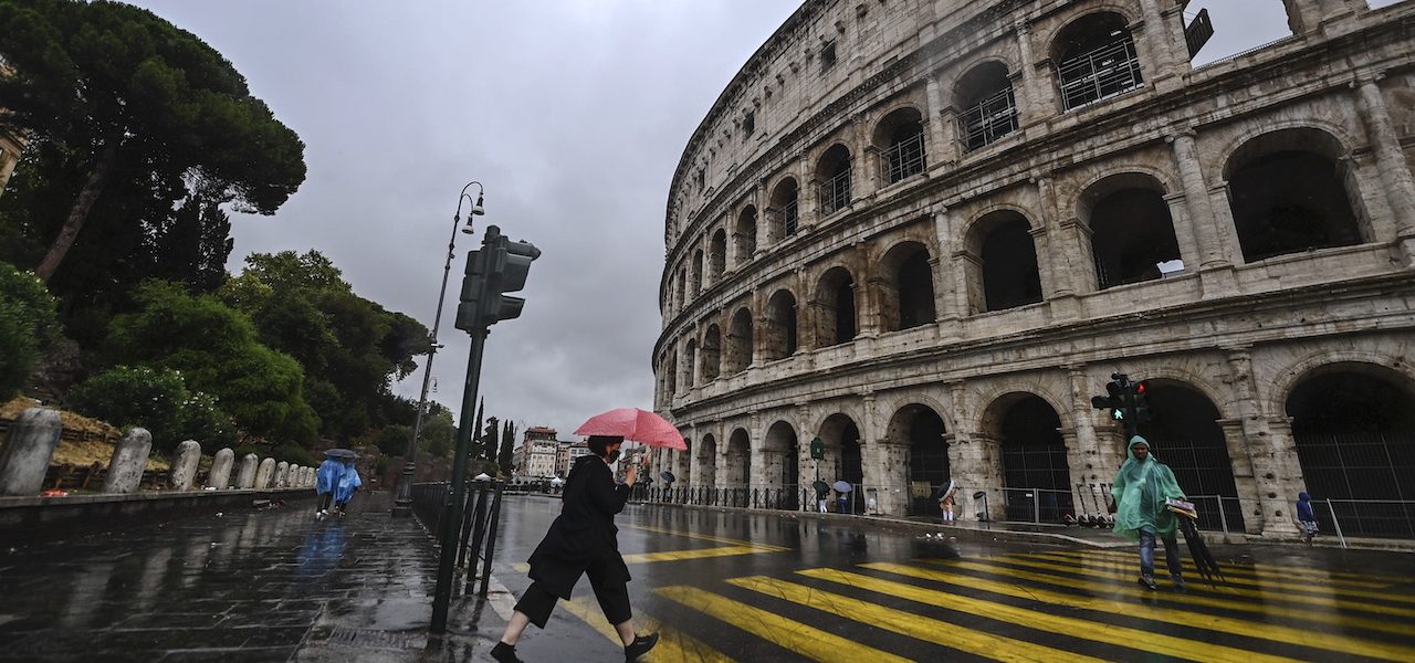 Onweersbuien met veel regen in Italië, Kroatië en Slovenië
