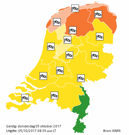 Noorden-code-oranje