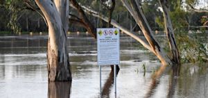 Australisch jongetje (10) en vader gered uit overstroomd bushland