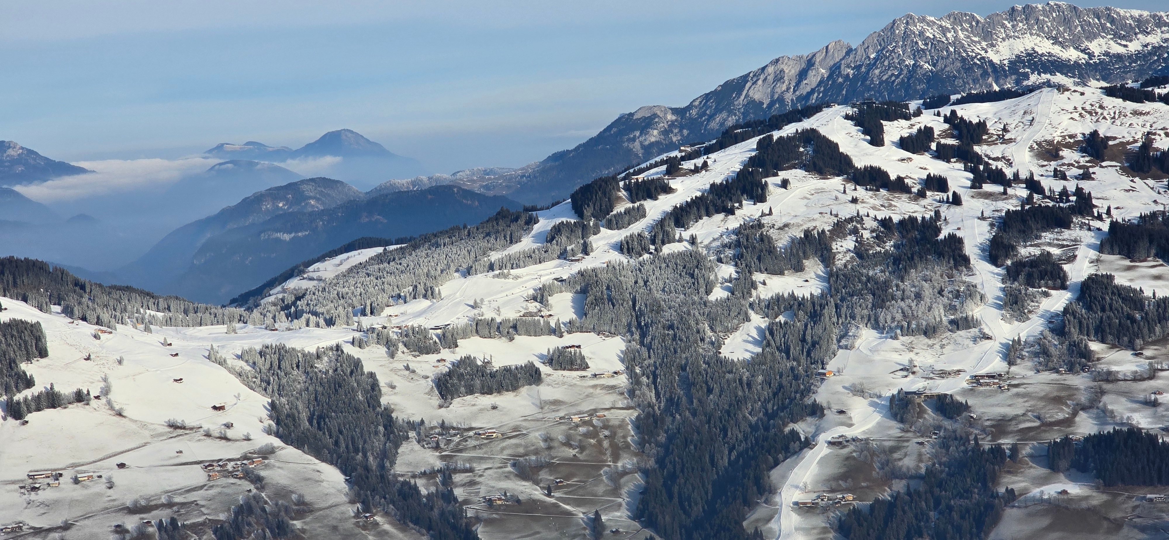 In Tirol viel lokaal afgelopen week al verse sneeuw, zoals hier op de Zinsberg (foto: Ronald Ruijsch)