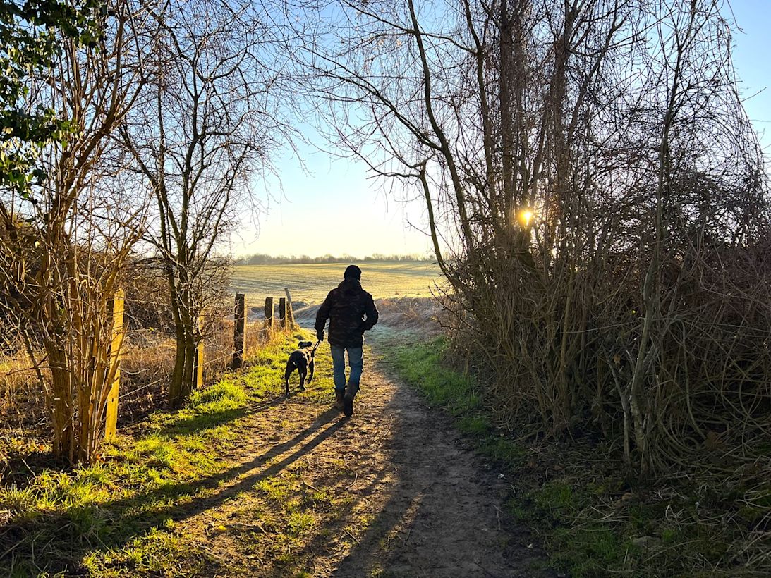 Het is dit weekend zonnig lenteweer. Foto: Diana Huntjens