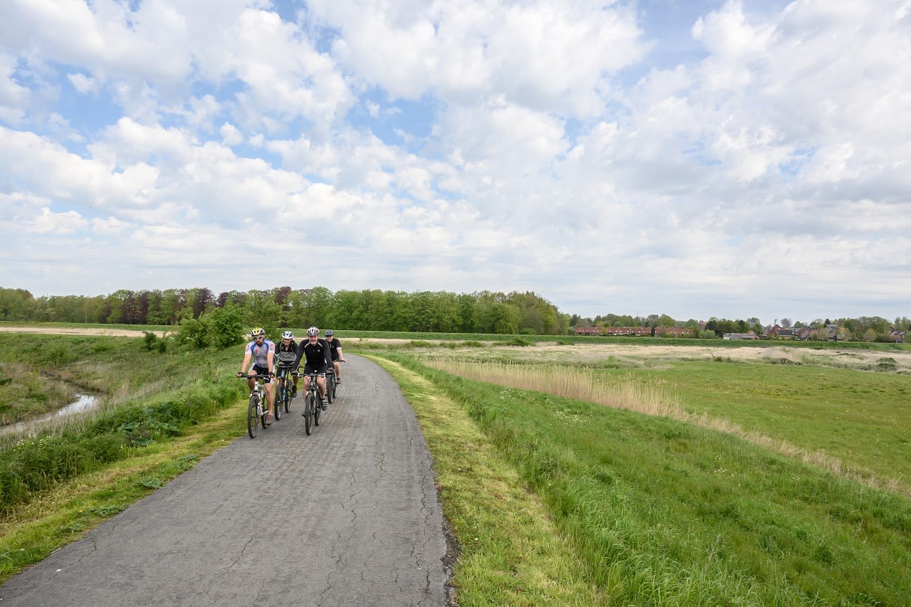 fietsen, vrij weekend, buitenactiviteiten
Foto: Marc van Wezemael